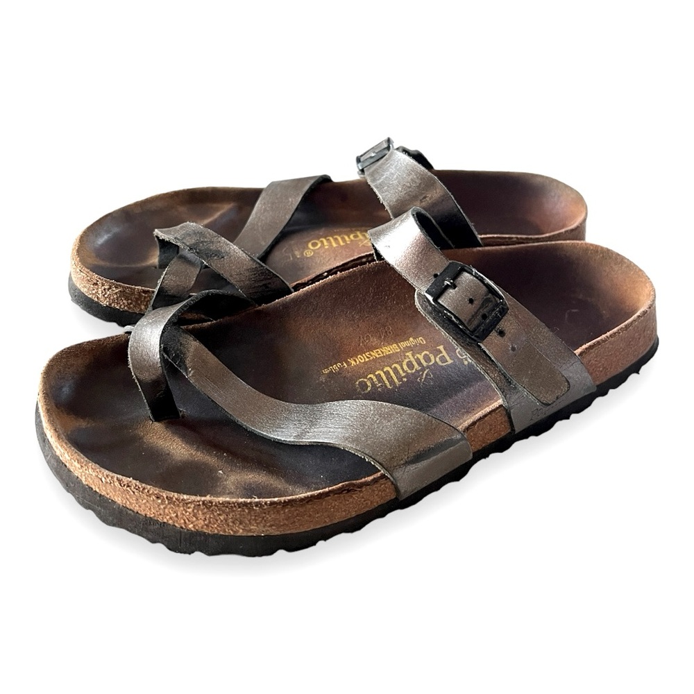 Birkenstock Papillio Pewter Sandal Size 40 US 9